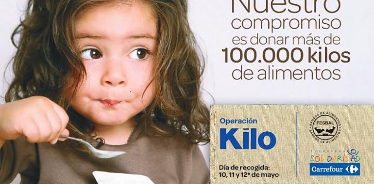 Carrefour arranca su Operación Kilo con 122 toneladas de alimentos