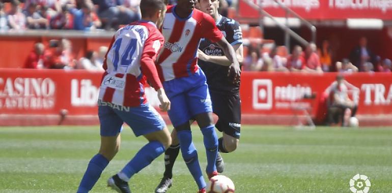 Sporting y Lugo empataron sin goles en El Molinón