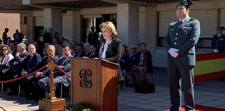 OVIEDO: La Delegada del Gobierno preside la celebración del 175º aniversario de la Guardia Civil