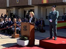 OVIEDO: La Delegada del Gobierno preside la celebración del 175º aniversario de la Guardia Civil