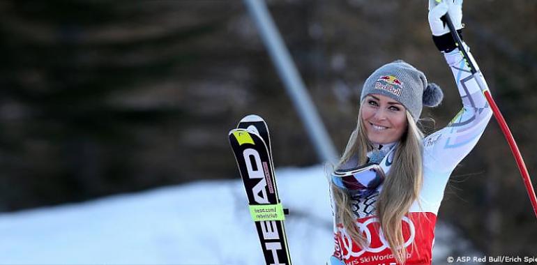 La esquiadora estadounidense Lindsey Vonn, Premio Princesa de los Deportes 2019