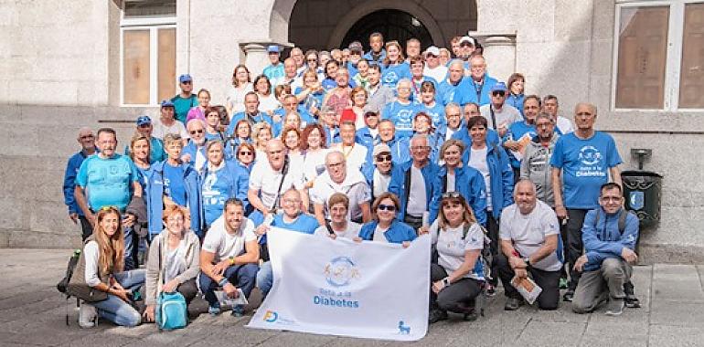 5 asturianos hacen el Camino para desafiar a su diabetes 