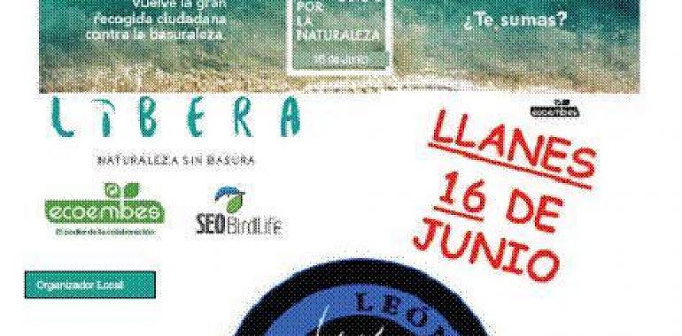 Domingo 16 de junio: Jornada contra la "basuraleza" en Llanes