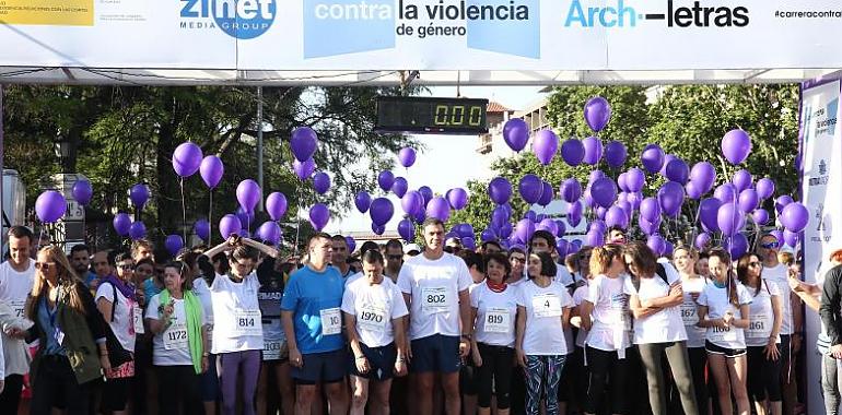 Sánchez participa en la Carrera contra la Violencia de Género