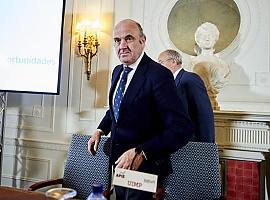 Luis de Guindos: “los bajos tipos de interés no causan la baja rentabilidad de la banca europea” 