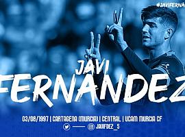 Javi Fernández, nuevo jugador del Real Oviedo