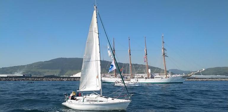 Los barcos de la ruta jacobea por mar llegarán el fin de semana a Asturias 