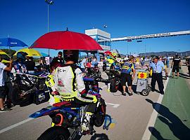 Adri#77 tercero en Albaida, Valencia, en prueba del España Supermoto 