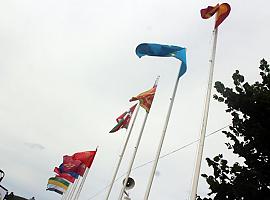 El Sella, banderas al viento