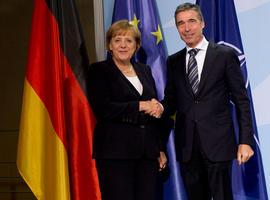 Encuentro del Secretario General de la OTAN con la Canciller Merkel