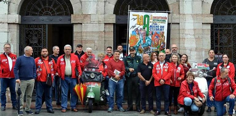 300 inscritos en la 8ª Concentración Vespas y Lambrettas de Llanes