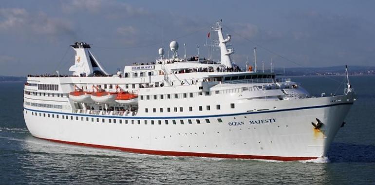 El crucero alemán Ocean Majesty hace escala mañana en El Musel