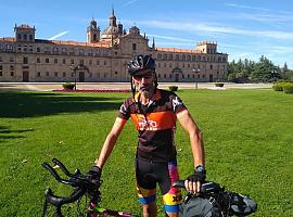 851 km en bici, de Marín a Guadalajara para que visibilizar a ostomizados y enfermos de Crohn 