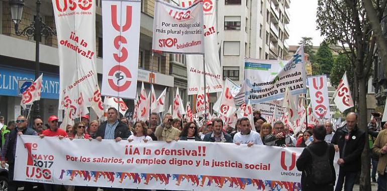 USO: "La industria ya no recupera el empleo asturiano al final del verano"