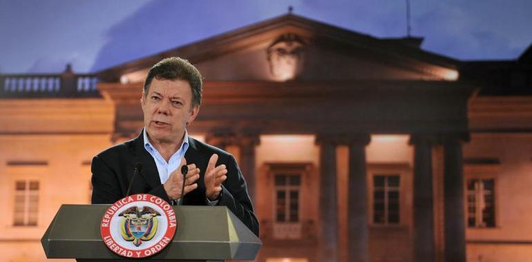 Presidente Santos: "Los únicos derrotados en los comicios fueron los violentos"