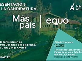 Más País-EQUO presentará en un acto público en Oviedo su candidatura para el 10N