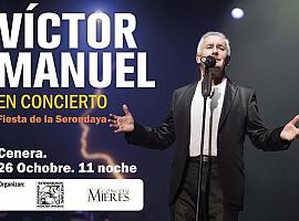 Cenera perfila la Serondaya con el concierto de Víctor Manuel como estrella