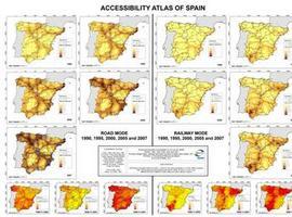 Atlas de accesibilidad por carretera y ferrocarril en España