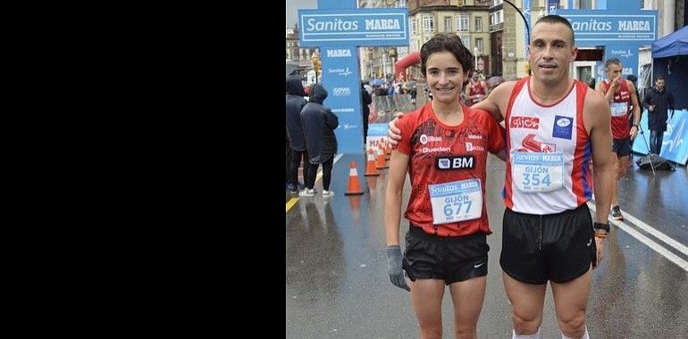 Javier Fernández e Irene Loizate ganan la 8.ª Sanitas MRS Gijón