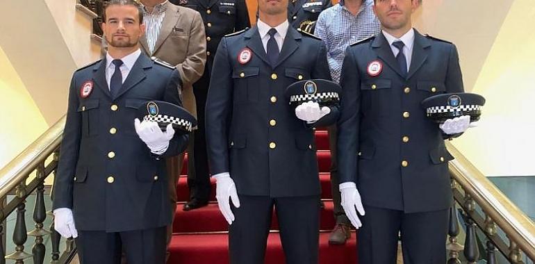 Nuevos policías locales para Gijón