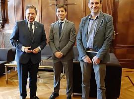 El Ayuntamiento de Oviedo y Sodeco se reúnen para establecer vías de colaboración