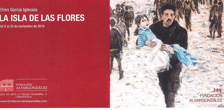 ‘La isla de las flores’, nueva exposición de  pintura en la Fundación Alvargonzález