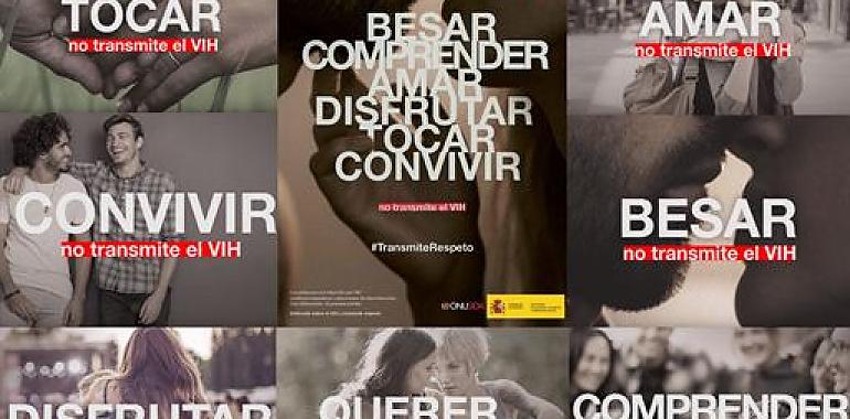 Sanidad lanza la campaña "Besar, comprender, amar, disfrutar, tocar, convivir no transmite el VIH"