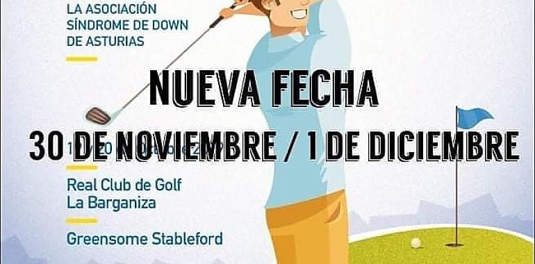 Golf solidario con Síndrome de Down Asturias en La Barganiza