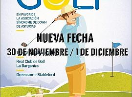 Golf solidario con Síndrome de Down Asturias en La Barganiza