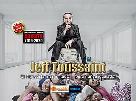 El televisivo hipnotista Jeff Toussaint  en la Universidad de Oviedo
