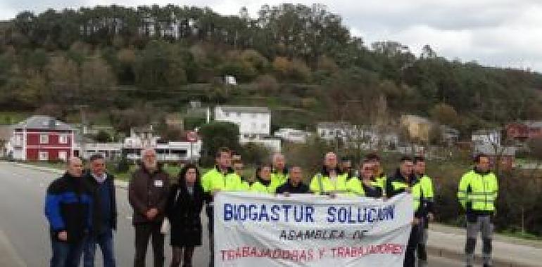 Podemos Asturies reclama que las instituciones públicas intervengan en el conflicto de Biogastur