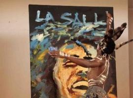 Afrán, el pintor de espacios públicos, lleva su arte a Italia y España