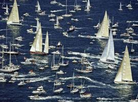 Volvo Ocean Race Legends falta de viento