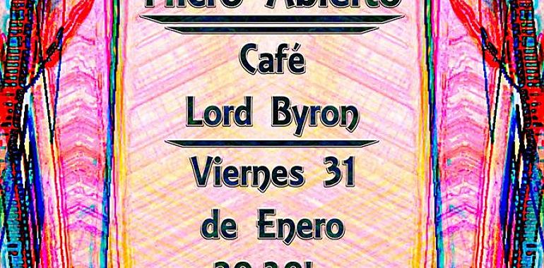 37ª Sesión de Micro Abierto en el Café Lord Byron