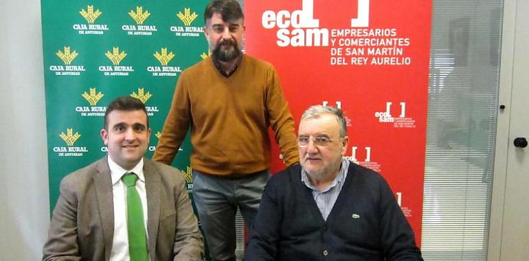 Caja Rural de Asturias apoyará la actividad de los miembros de Ecosam