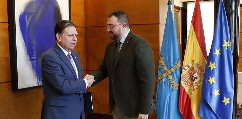 Canteli dice que el Presidente se compromete a apoyar los grandes asuntos de Oviedo