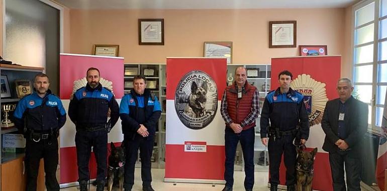 La Policía Local de Gijón intercambia experiencias con la Policía Municipal de Bilbao