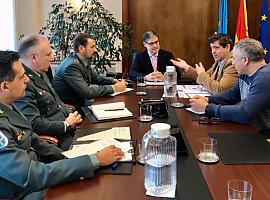 Delegación del Gobierno en Asturias coordina el control de la campaña de la xarda