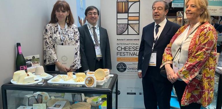 Protagonismo del Asturias International Cheese Festival en el Salón de París