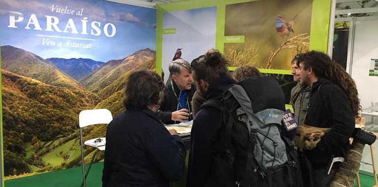 Asturias promociona su patrimonio natural en el mercado del Turismo Ornitológico 