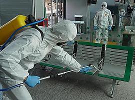 48 efectivos de la UME hoy en tareas de desinfección en ocho residencias asturianas