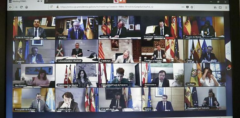 El presidente de Asturias defiende el estado de alarma hasta finales de junio