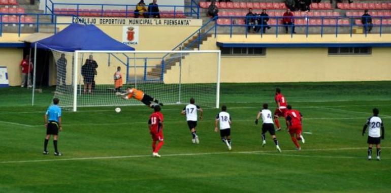 El Marino sale goleado de Cuenca y el Sporting B cosecha un nuevo empate