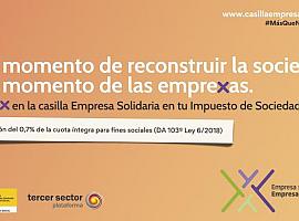 El Tercer Sector anima a marcar la Casilla Empresa Solidaria