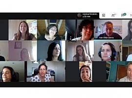 Videoconferencia con los participantes de las “Lanzadera Conecta Empleo” de Asturias