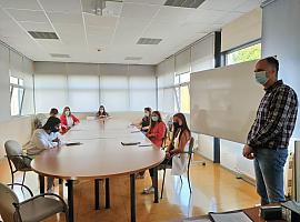 Siete jóvenes titulados empiezan hoy en prácticas en el Ayuntamiento de Avilés 