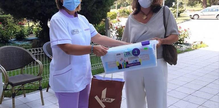 Chemours dona 2.000 mascarillas a la Residencia Canuto Hevia de Pola de Lena
