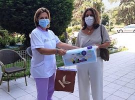 Chemours dona 2.000 mascarillas a la Residencia Canuto Hevia de Pola de Lena
