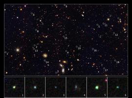 Hubble descubre 18 galaxias enanas de hace 9000 millones de años