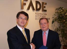 El embajador de Corea del Sur se reúne con empresarios asturianos